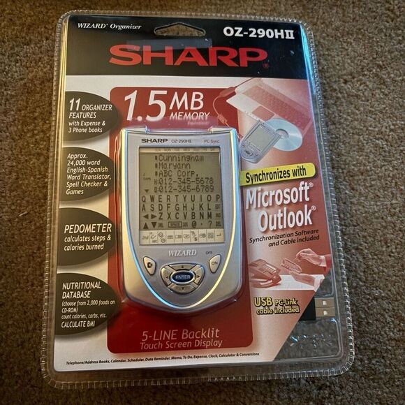 Sharp Other - Sharp OZ-290HII Wizard Organizer *New*